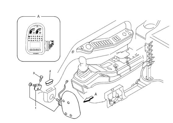 Recambios eléctricos de VOE14390065 VOE14636301 para la pantalla de EC210B EC360B EC700B